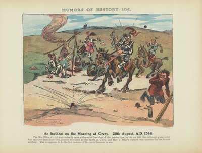 An Incident on the Morning of Crecy, 26th August A.D. 1346 by Arthur Moreland