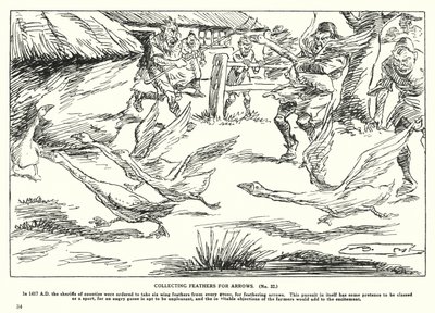 Collecting Feathers for Arrows by Arthur Moreland