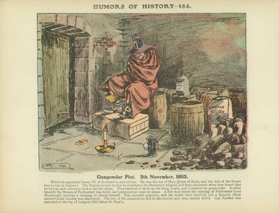 Gunpowder Plot, 5th November by Arthur Moreland