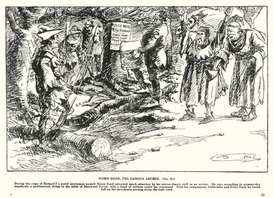 Robin Hood, the Famous Archer by Arthur Moreland