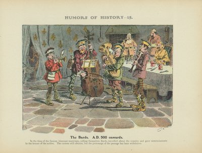 The Bards, A.D. 500 Onwards by Arthur Moreland