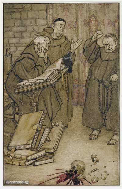 If Anyone Lied or If Anyone Swore by Arthur Rackham