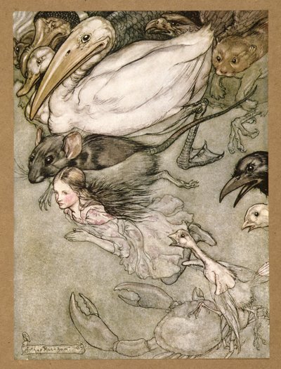 The Pool of Tears, from Alice