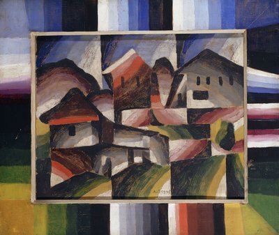 House in the Landscape by Arthur Segal