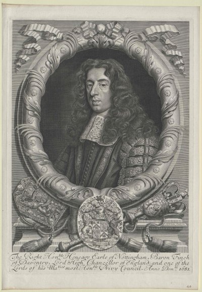 1st Earl of Nottingham Finch by Artist Unknown