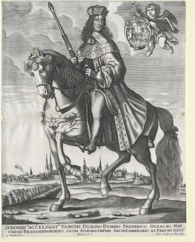 Elector of Brandenburg Frederick William (1620-1688) by Artist Unknown