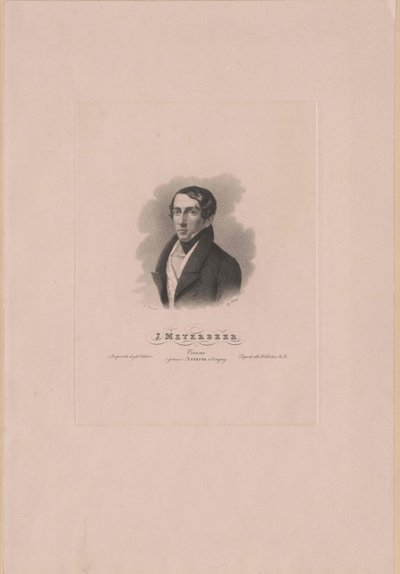 Giacomo Meyerbeer by Artist Unknown