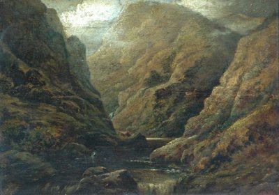 Mountainous Landscape by Artist Unknown