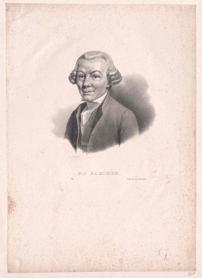 Paul Joseph Barthez by Artist Unknown