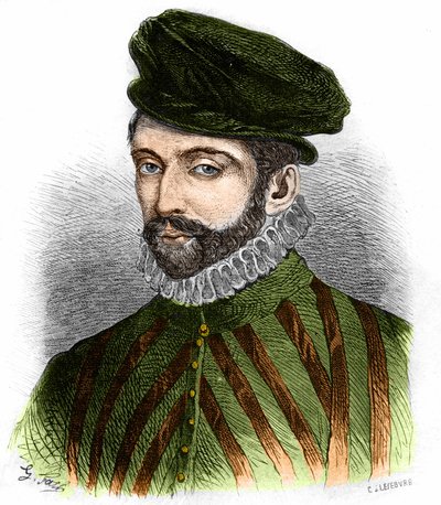 Portrait of Nicolas de Neufville, Seigneur of Villeroi, French Statesman by Artist Unknown