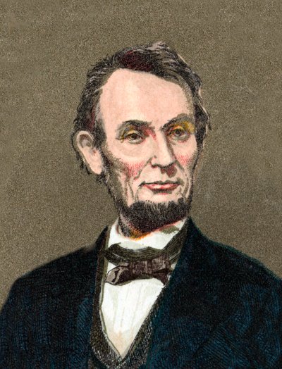 Portrait of Abraham Lincoln, 16th President of the United States by Artist Unknown