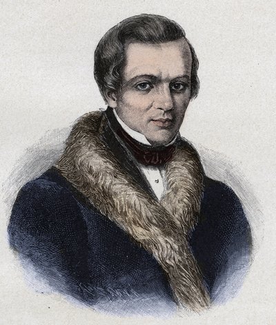 Portrait of Aleksey Koltsov, Russian Poet by Artist Unknown