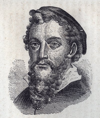 Portrait of Antonio Allegri, Known as Correggio by Artist Unknown
