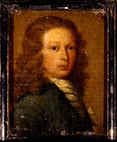 Portrait of Captain William Kidd as a young man by Artist Unknown