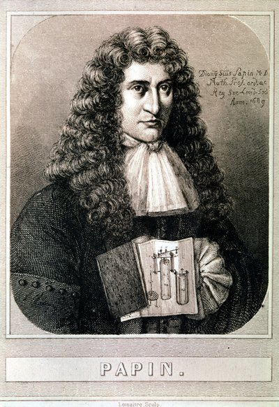 Portrait of Denis Papin by Artist Unknown