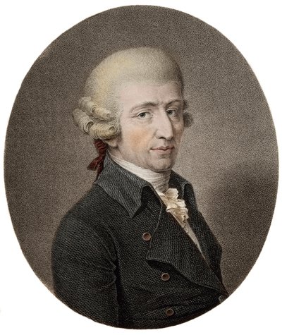 Portrait of Franz Joseph Haydn, Austrian Composer by Artist Unknown