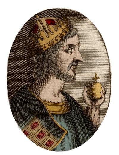 Portrait of Justinian I, Eastern Roman Emperor by Artist Unknown