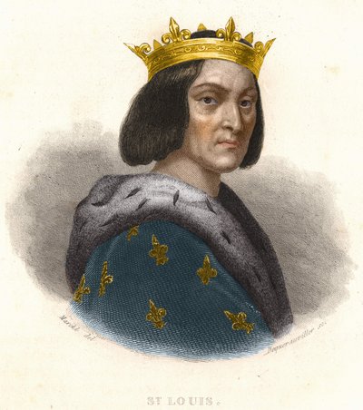 Portrait of Louis IX or Saint Louis, King of France by Artist Unknown
