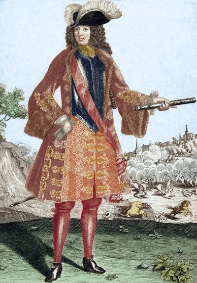 Portrait of Marshal Francois de Neufville, Duke of Villeroy by Artist Unknown