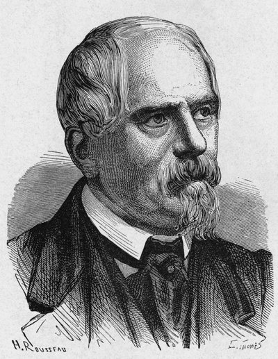 Portrait of Paul Bins, Count of Saint Victor, French Essayist and Critic by Artist Unknown