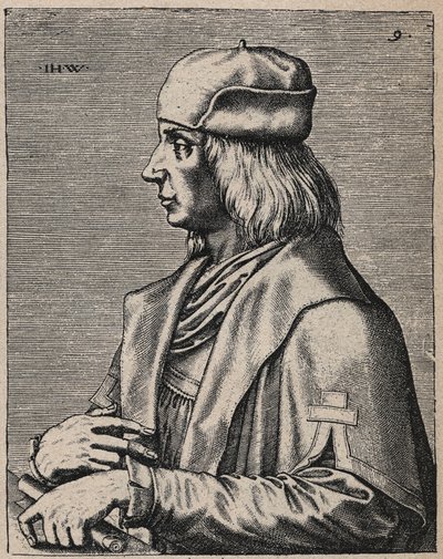 Portrait of Quentin Matsys, Flemish Painter by Artist Unknown
