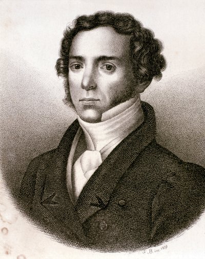 Portrait of Saverio Mercadante by Artist Unknown