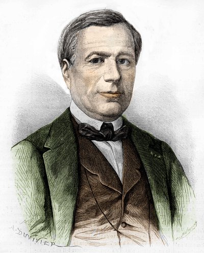 Portrait of Xavier Marmier, Writer and Translator of Northern Literature by Artist Unknown
