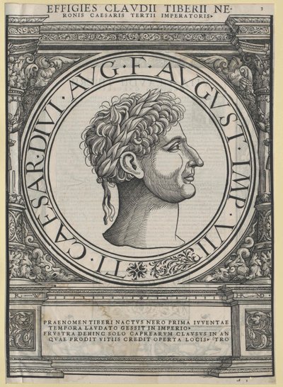 Roman Emperor Tiberius by Artist Unknown