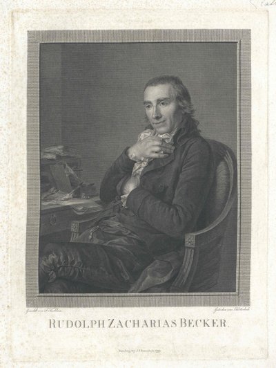 Rudolf Zachariah Becker by Artist Unknown