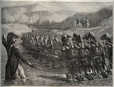 War of the First Coalition: Passage of the Tagliamento by Artist Unknown