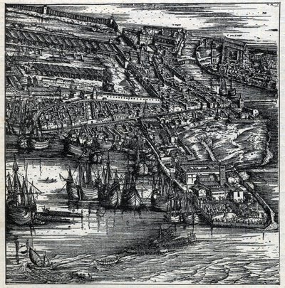 The Port of Venice in the 16th Century by Artist Unknown