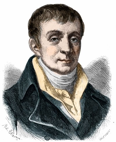 Portrait of François Andrieux, French Poet and Playwright by Artist Unknown