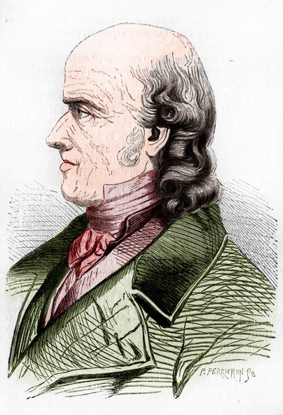 Portrait of Samuel Hahnemann, father of homeopathy by Artist Unknown