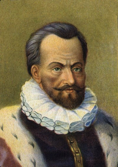 Portrait of Simon Stevin, Belgian Mathematician by Artist Unknown