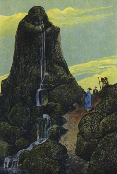 Niobe transformed into the Weeping Rock by Artus Scheiner