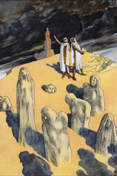 Prometheus creating man from clay by Artus Scheiner