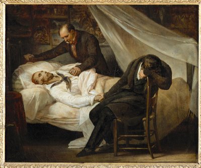 The Death of Gericault by Ary Scheffer