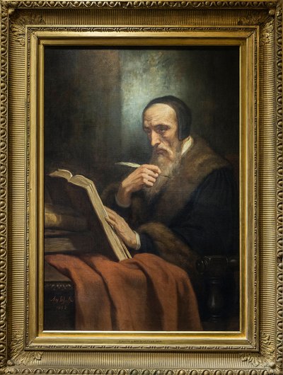 Portrait of John Calvin by Ary Scheffer