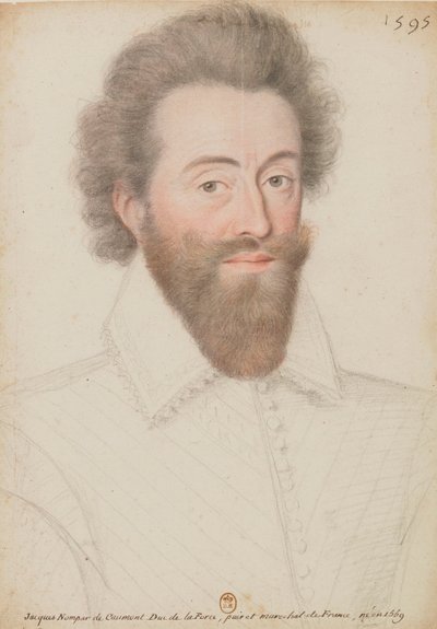 Jacques Nompar de Caumont - 1595 by attributed to François Quesnel