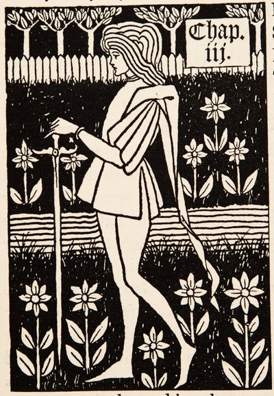 A Page. Chapter Heading by Aubrey Beardsley