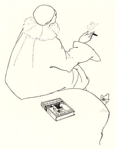 Design for an Invitation Card by Aubrey Beardsley