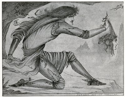 Perseus and the Gorgon by Aubrey Beardsley