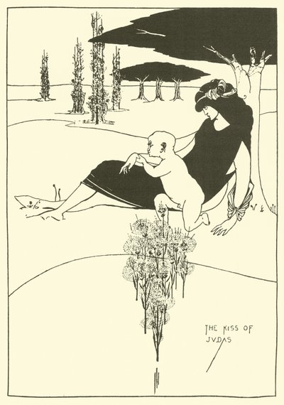 The Kiss of Judas by Aubrey Beardsley