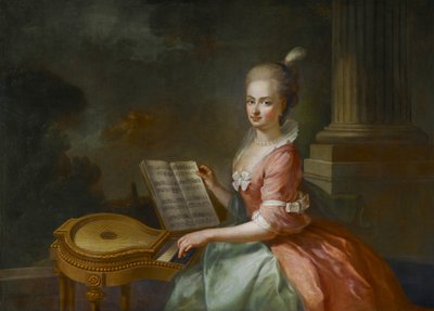 Princess Maria Antonia of Liechtenstein (1756–1821) by August Friedrich Oelenhainz