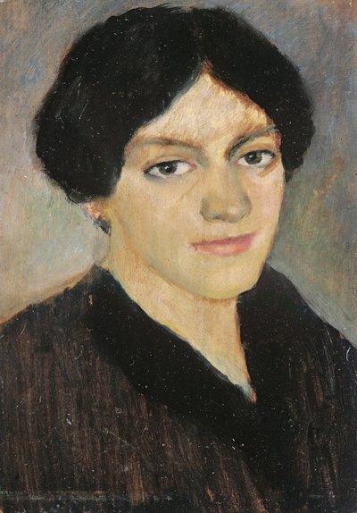 Portrait of Elisabeth Macke by August Macke