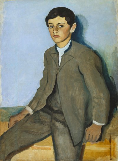 Tegernsee Farm Boy by August Macke
