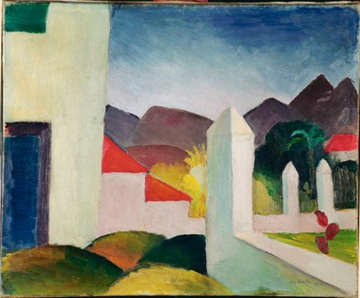 Tunisian Landscape by August Macke
