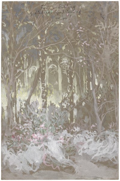 The Winter Home of the Fairies by August Malmström