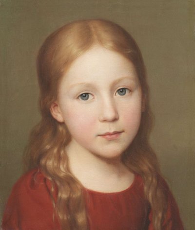 Portrait of Caroline von der Embde by August von der Embde