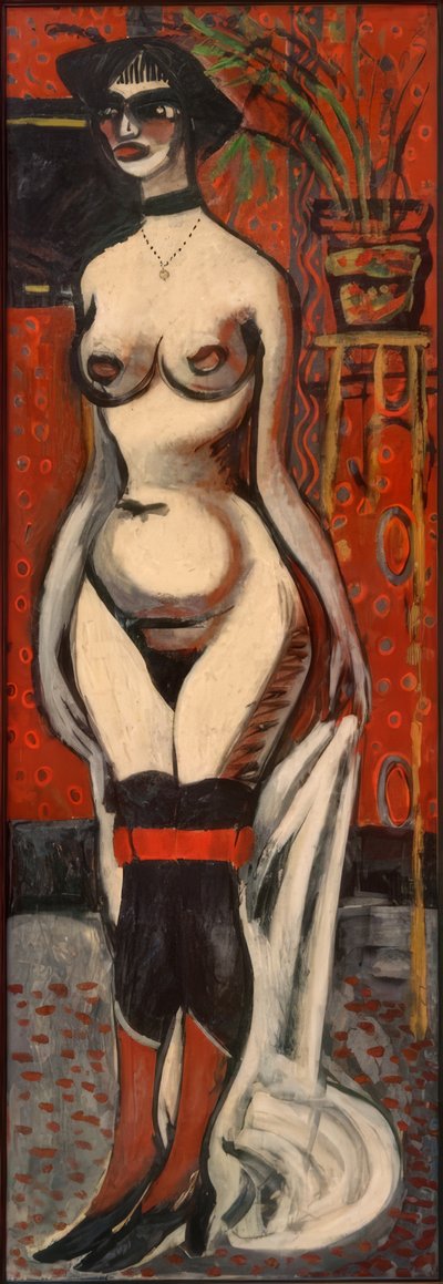 Large Nude with Towel by Auguste Chabaud